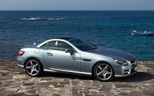 Cars wallpapers Mercedes-Benz SLK350 designo magno - 2011