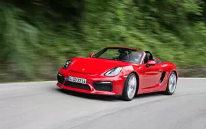 Cars wallpapers Porsche Boxster Spyder - 2015