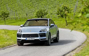 Cars wallpapers Porsche Cayenne S Coupe (Dolomite Silver Metallic) - 2019