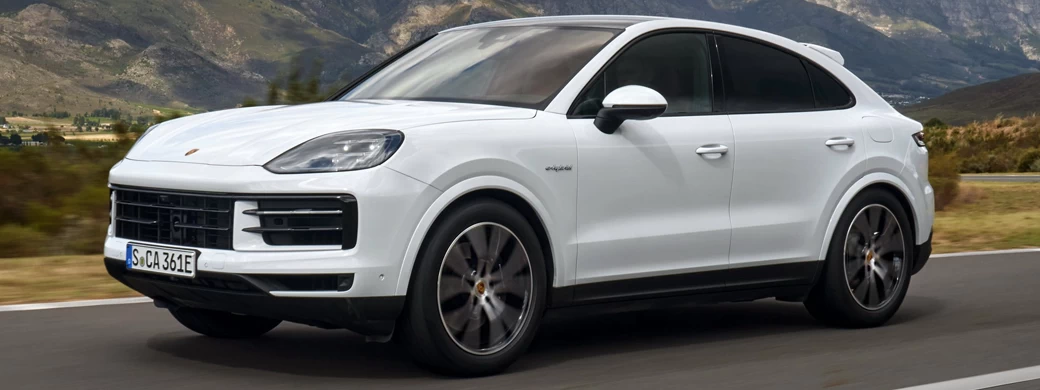 Cars desktop wallpapers Porsche Cayenne E-Hybrid Coupe - 2023 - Car wallpapers
