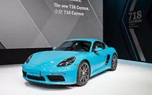 Cars wallpapers Porsche 718 Cayman S - 2016