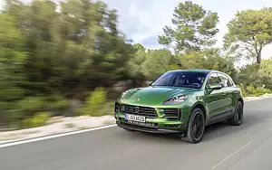Cars wallpapers Porsche Macan (Mamba Green Metallic) - 2018