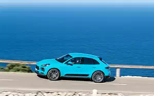 Cars wallpapers Porsche Macan (Miami Blue) - 2018