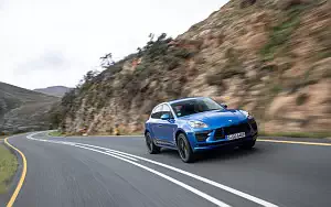 Cars wallpapers Porsche Macan Turbo (Sapphire Blue Metallic) - 2019