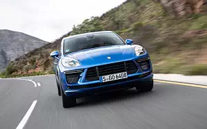 Cars wallpapers Porsche Macan Turbo (Sapphire Blue Metallic) - 2019