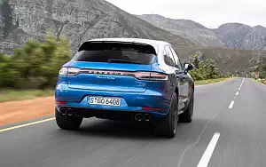 Cars wallpapers Porsche Macan Turbo (Sapphire Blue Metallic) - 2019