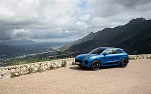 Cars wallpapers Porsche Macan Turbo (Sapphire Blue Metallic) - 2019