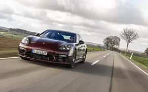 Cars wallpapers Porsche Panamera 4 E-Hybrid SportDesign Package (Cherry Metallic) - 2020