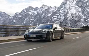 Cars wallpapers Porsche Panamera Turbo S E-Hybrid Executive (Volcano Grey Metallic) - 2020