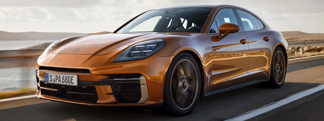 Cars desktop wallpapers Porsche Panamera Turbo E-Hybrid - 2024 - Car wallpapers