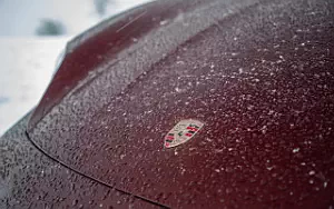 Cars wallpapers Porsche Taycan (Cherry Metallic) - 2021