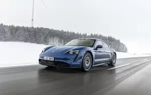 Cars wallpapers Porsche Taycan (Neptune Blue) - 2021