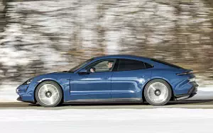 Cars wallpapers Porsche Taycan (Neptune Blue) - 2021