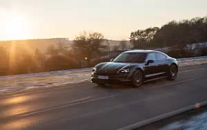 Cars wallpapers Porsche Taycan (Volcano Grey Metallic) - 2021