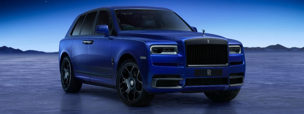 Cars desktop wallpapers Rolls-Royce Cullinan Black Badge Blue Shadow UK-spec - 2023 - Car wallpapers