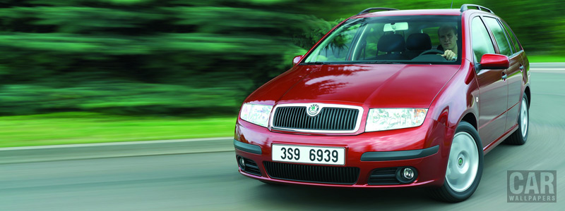 Cars wallpapers - Skoda Fabia Combi - Car wallpapers